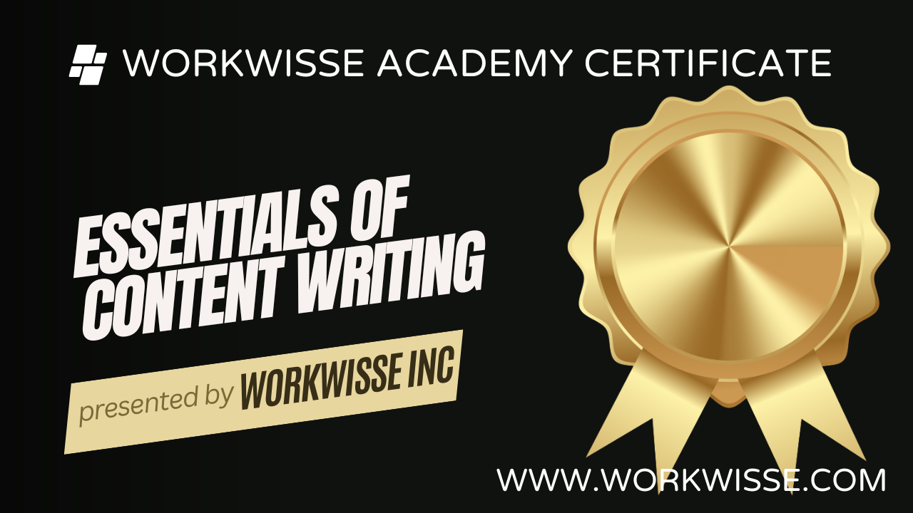 Essentials of Content Writing Certification